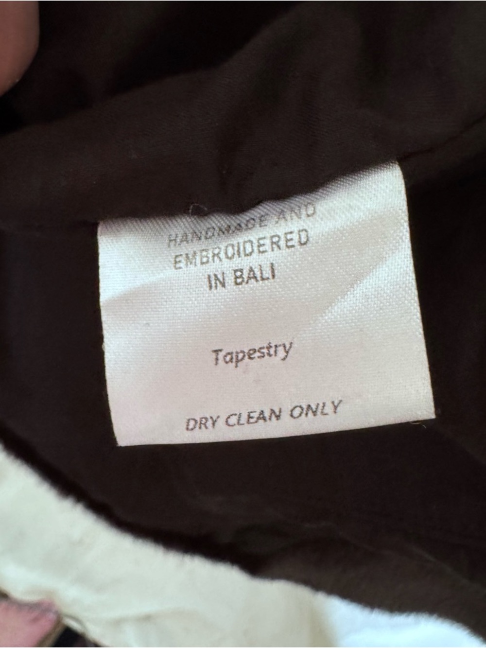 Chasing Unicorns Black Coat with Dark Brown Fur Trim - Picture 9 of 14